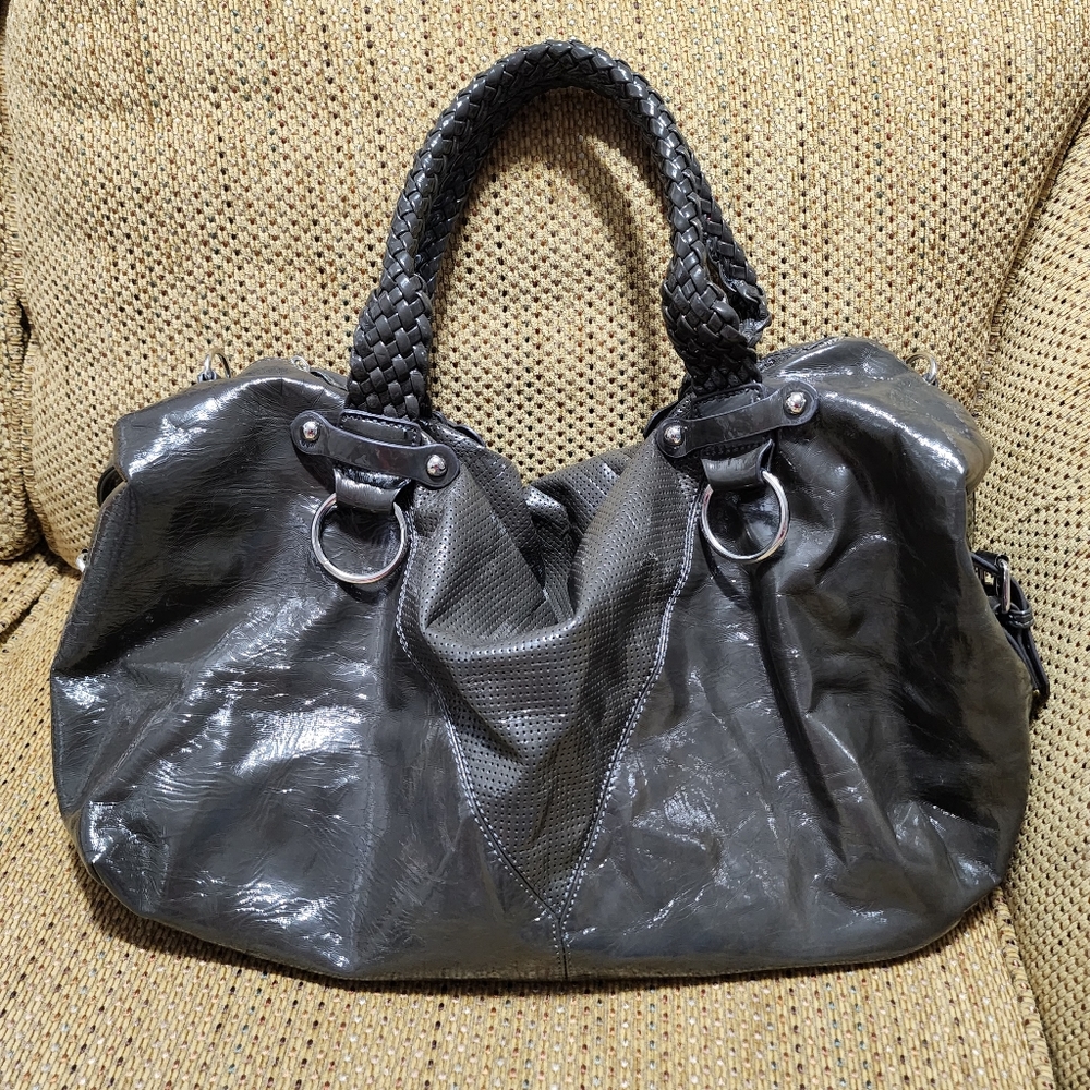 Dark Grey Shoulder Bag Handbag
